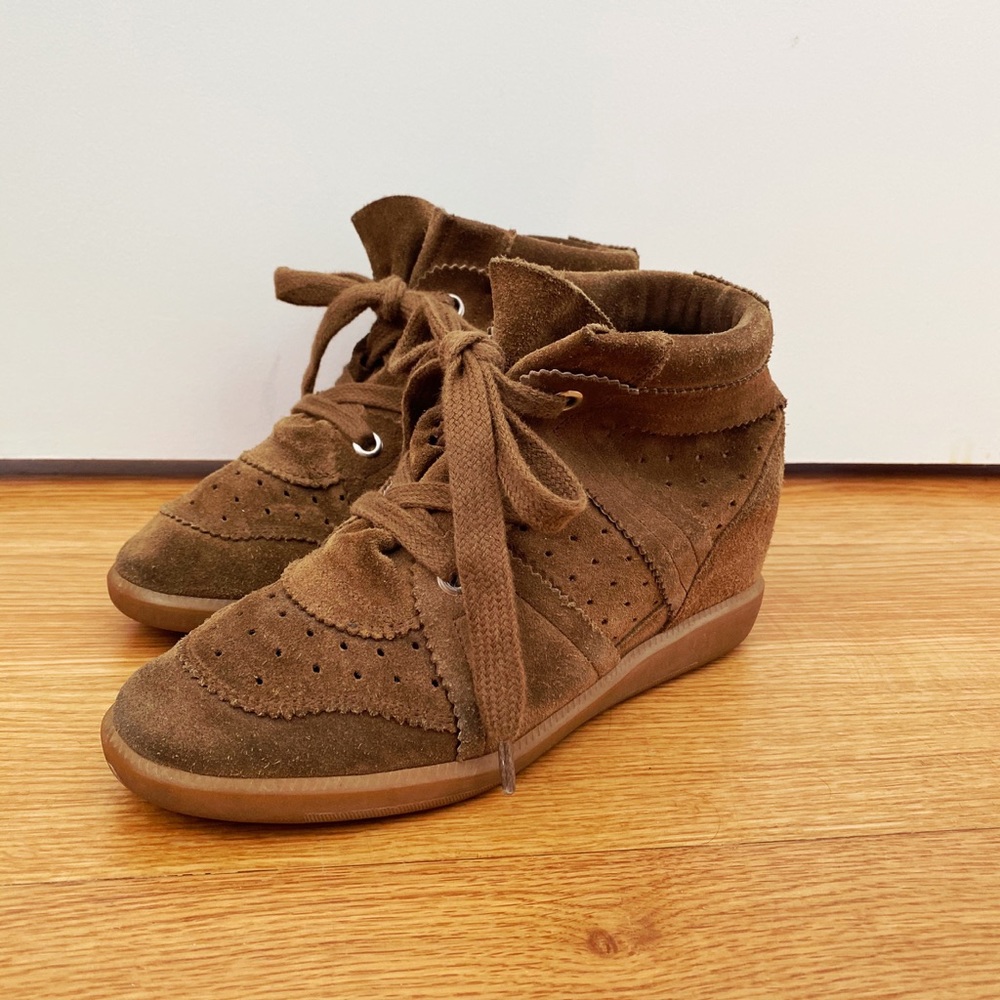 ISABEL MARANT | Bobby Suede Sneaker